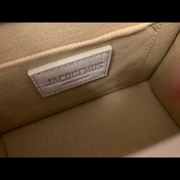 Jacquemus Chiquito Tote Bag Croc White - Picture 2 of 5